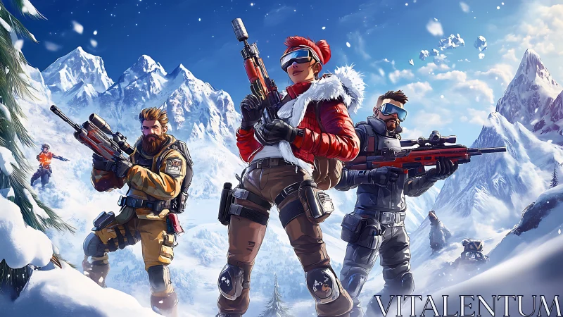 Squad Goals: Arctic Commandos Ready for Adventure.