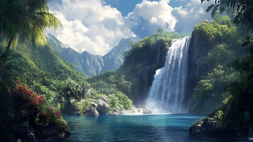 Where Cliffs Cradle Cascades Within Emerald Valleys