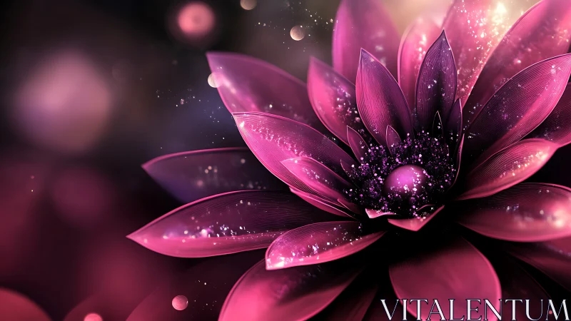 Glowing Lotus in Twilight: Nature's Luminous Wonder.