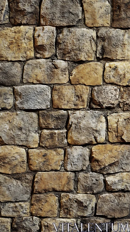 Weathered stone brick wall with rustic textured surface.