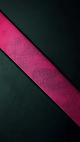 Diagonal magenta textured band on dark flat background.