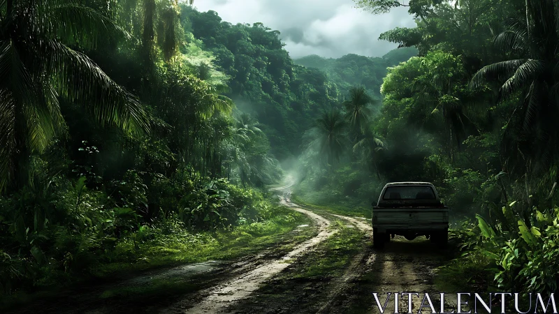 Jungle Expedition Through Verdant Wilderness Trail.