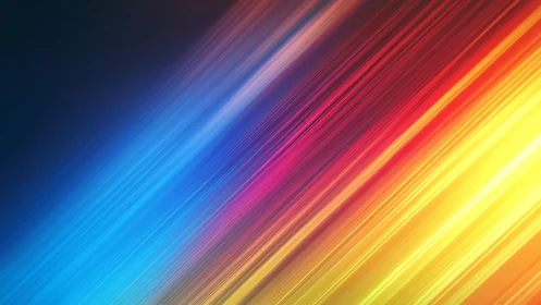 Vibrant diagonal light streaks in abstract digital art style.