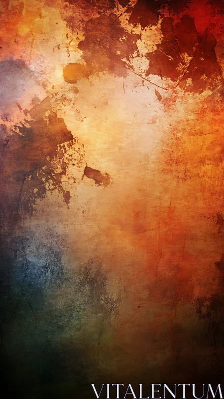 Textured grunge gradient background with warm rusted surface tones