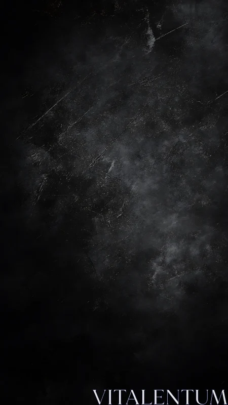 Dark textured grunge surface presents subtle smoky gradients