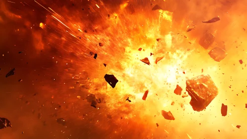 Explosive Energy: Cosmic Destruction Unleashed.