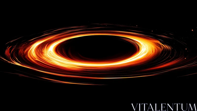 Relativistic black hole accretion disk with luminous plasma ring