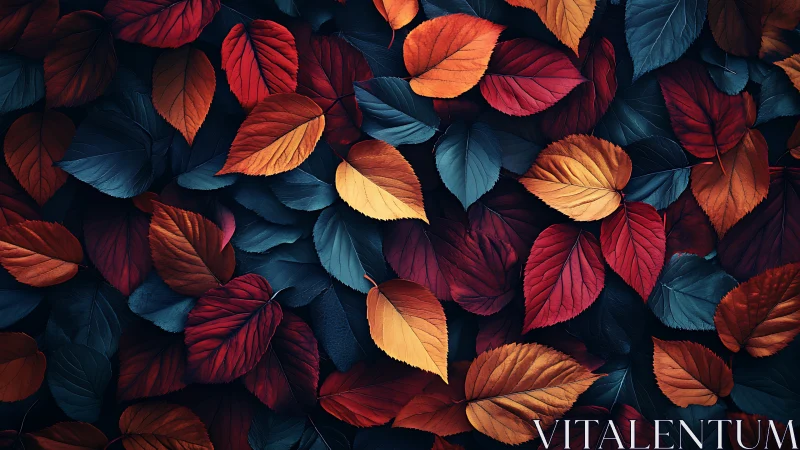 Warm autumn leaves create a cozy, colorful seasonal blanket