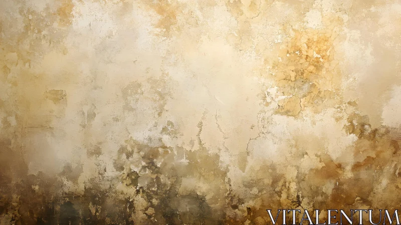 Weathered textured wall with rustic brown and beige tones, abstract style.