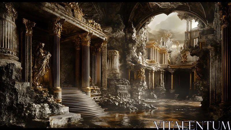 Gilded Ruin Cathedral where forgotten empires still glow.