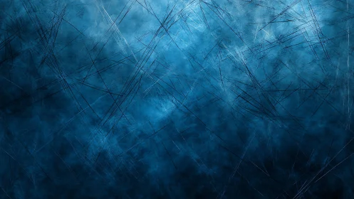 Abstract blue scratched texture background with grunge effect.