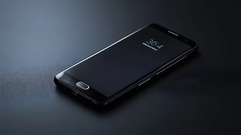 Luxury Smartphone Rendered Through Professional Product Photography.