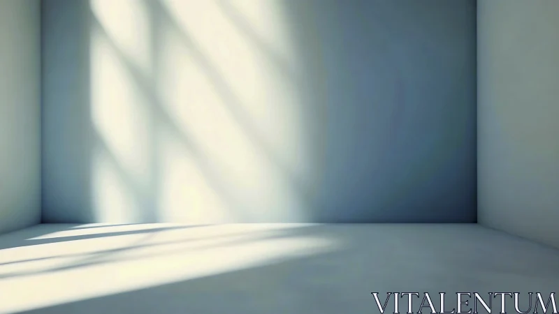 Soft daylight pouring into a quiet, empty corner room.