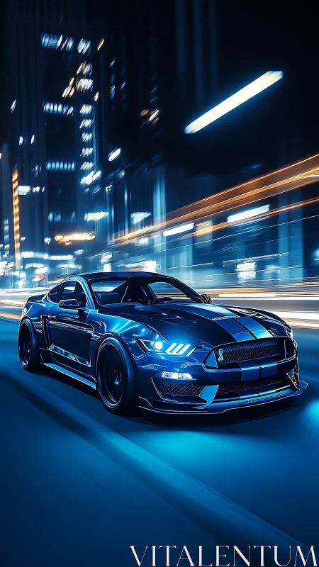 Neon street predator slicing midnight glass cityscapes.