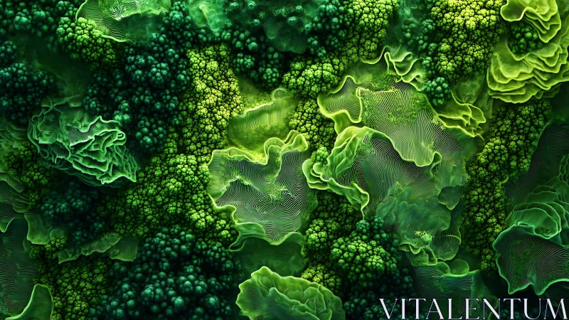 Neon Fractal Canopy Breathing in Luminous Forest Whispers.