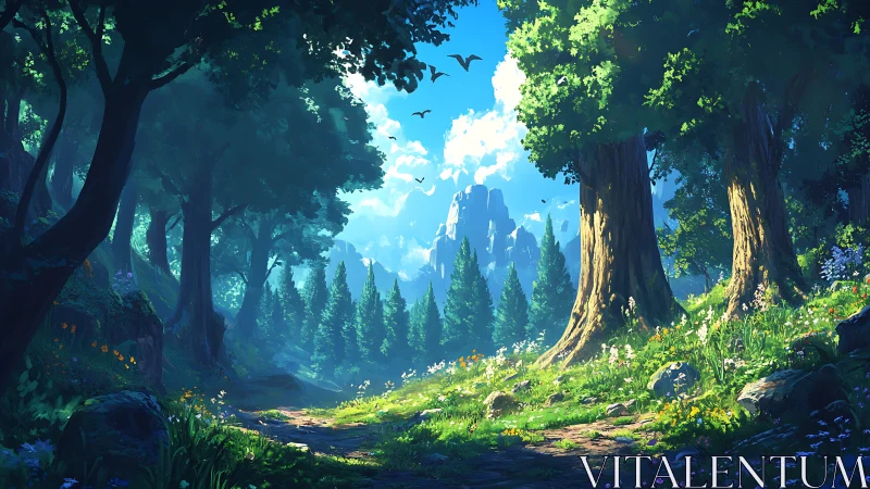 Ancient Titans Guard Emerald Valley of Dreams.