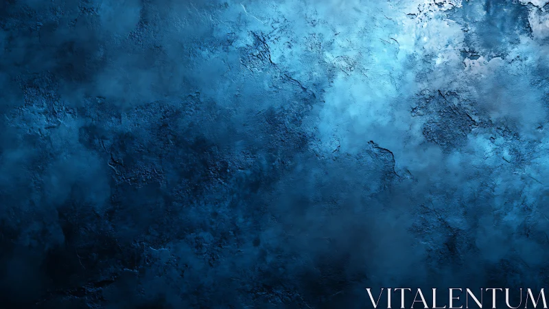 Deep cyan textured wall with diffuse gradient lighting.