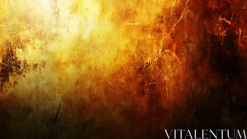Warm Grunge Texture with Color Gradient Transition.