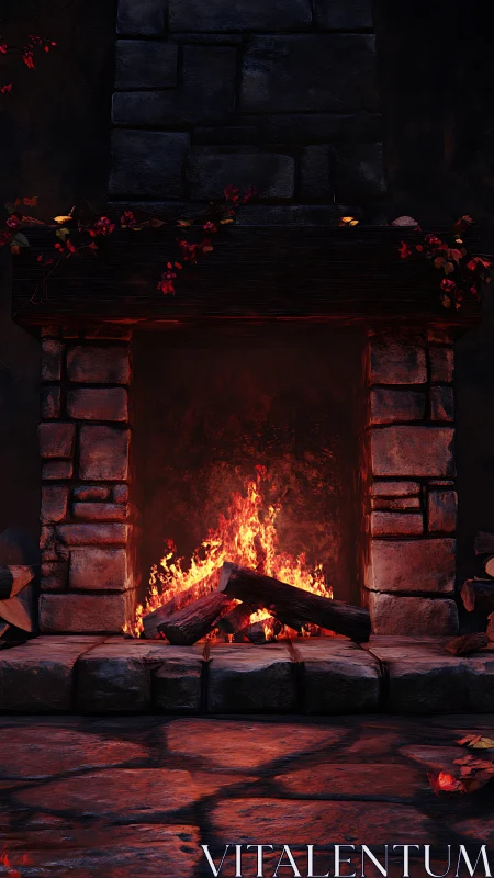 Inferno's Crimson Theater: Where Brick & Flame Dance Together.