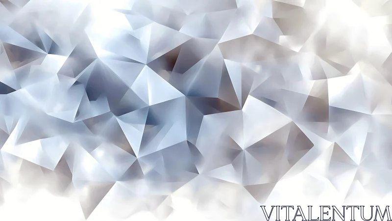 Prismatic frost facets drift in a luminous crystal haze.