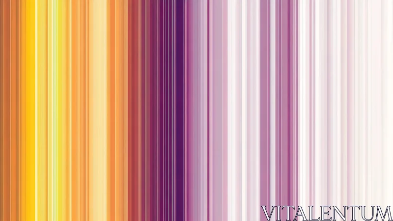 Vertical gradient stripes in warm to cool digital spectrum.