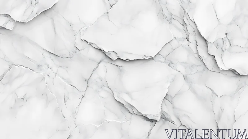 Gentle white marble surface invites calm, airy inspiration