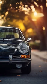 Sunset-polished classic coupe quietly claims the street