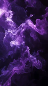 Violet nebulae drift upward like daydreams in slow motion