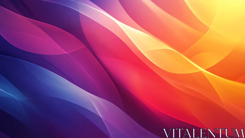 Color currents weave luminous ribbons across digital dusk