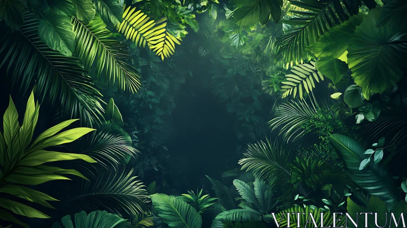 Verdant Canopy: Jungle's Luminous Secret Heart Revealed.