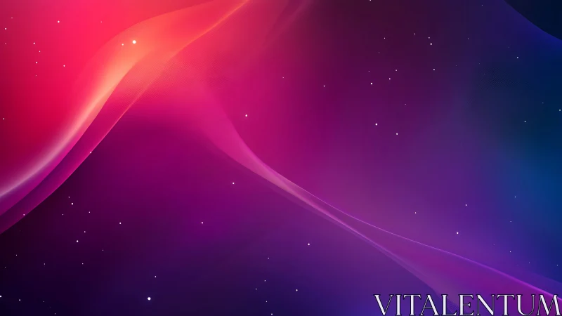 Nebula silk ribbons drift across a deep cosmic gradient.