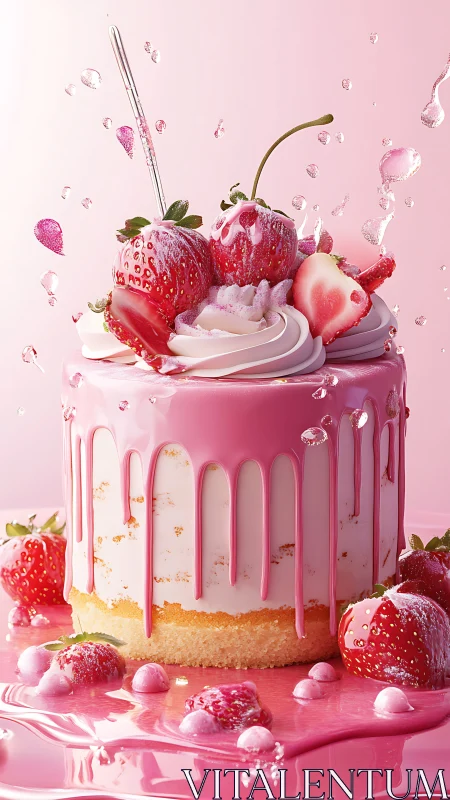 Strawberry Dream Cake with Whipped Magic.
