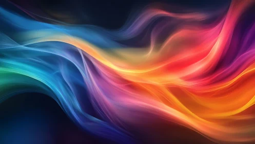 Spectral fluid dynamics of multichromatic light-wave ribbons.