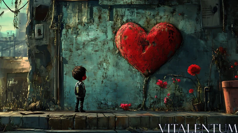 Solitary Wonder at Rust & Heart: A Boy's Urban Reverie.