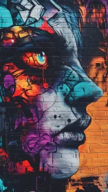 Vivid street portrait glowing with neon-dream emotion.