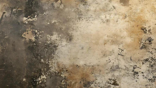 Weathered Grunge Wall Texture in Earthy Tones, Abstract Style.