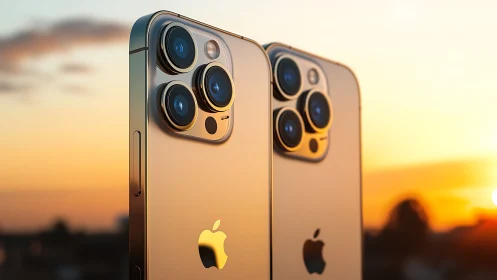 Twin Titanium Sentries Capture Golden Hour in Synchronized Lens Array