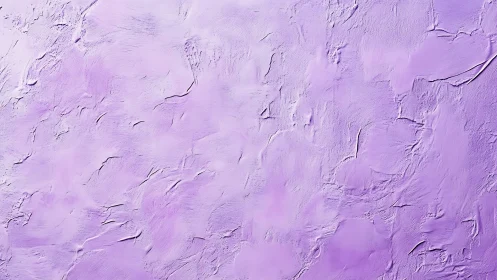 Lavender plaster wall shows soft textured abstract surface