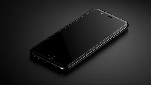 Obsidian Device Gleams Against Shadow with Silent Elegance