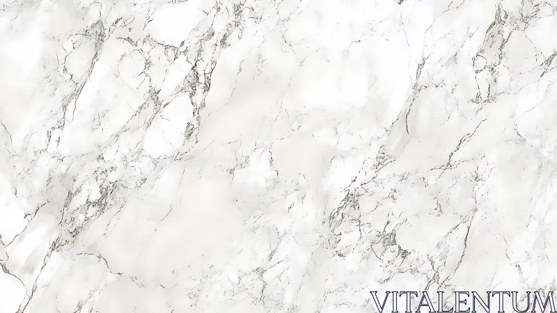Soft white marble surface with gentle gray veining detail.