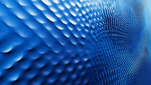 Blue waves of digital scales drift across a liquid grid