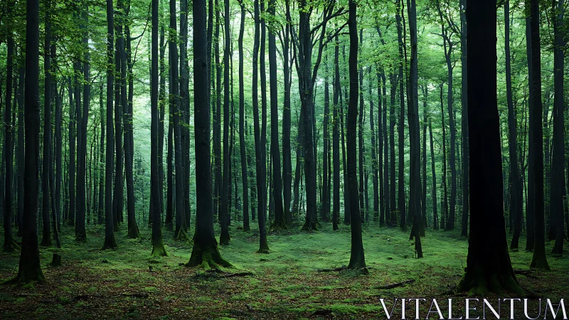 Cathedral of Emerald Silence: An Ancient Forest Breathes.