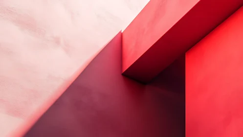 Geometric red wall planes intersect under hard directional light