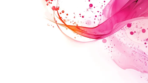 Color ribbons glide and scatter bubbles across silence