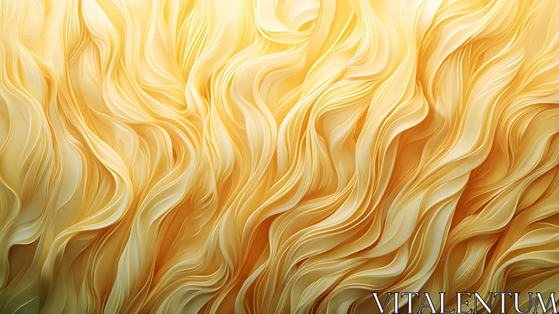 Layered golden fluid vectors forming luminous wave topology.