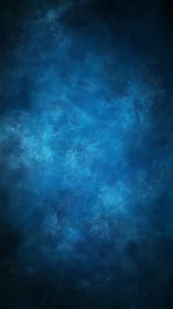 Blue textured background shows mottled, cloudlike surface