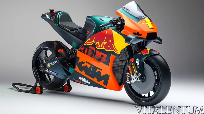 Rendered racing motorcycle model displays detailed aerodynamic bodywork