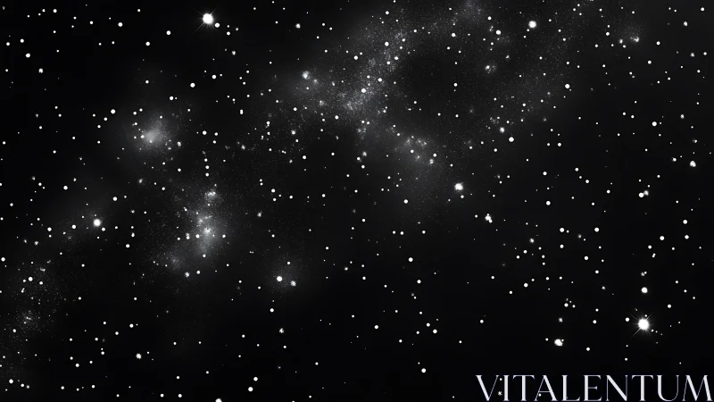 Starlit river of cosmic dust drifting through velvet night.