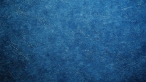 Textured ultramarine fibrous surface with soft directional sheen