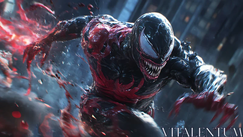 Symbiotic predator in high-velocity urban kinetic charge.